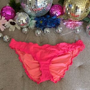 Bright Hot Pink Bikini Bottoms